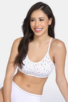 Zivame Double Layered 3/4th Coverage Non Wired Bralette With Removal Cookies (Pack of 2) - Multicolor — thumbnail 6